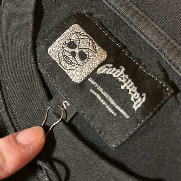 Godspeed Wave Runner Graphic Tee Skeleton Jet Ski Heavy Cotton Limited Edition S - Picture 11 of 14